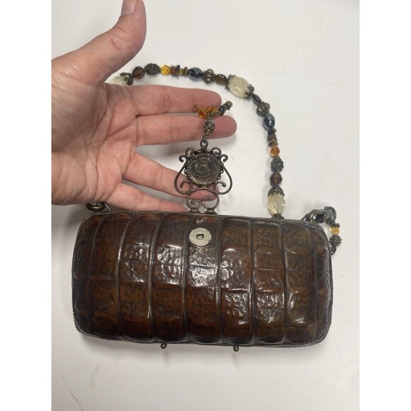 Maya Resin Statement Evening Bag - Picture 9 of 14